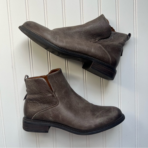 Franco Sarto Hyla Leather Bootie in Brown - Picture 1 of 9